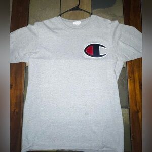 Champion men’s Gray Logo T-Shirt